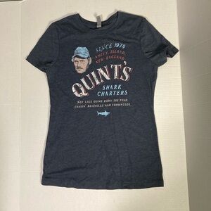 Quint's Shark Charters Graphic Tee